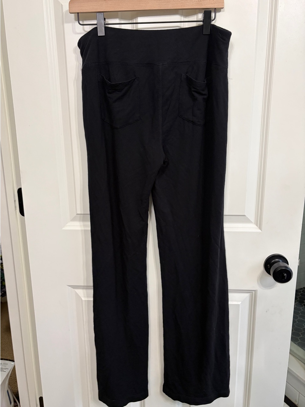 Soma Black Wide-Leg Lounge Pants with Pockets. Size M. Modal. The perfect pant. - Picture 2 of 9